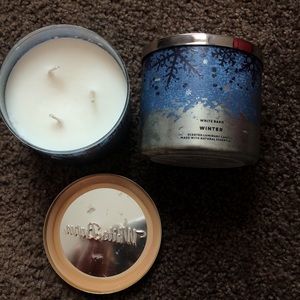 White barn candles